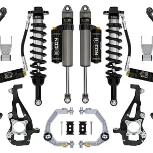 21-23 Ford F150 Tremor 4WD 3.5-4.5in Stage 4 Suspension Sys Billet UCA / Leaf Pack