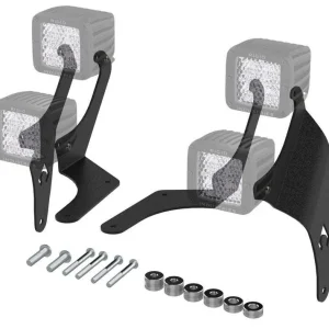 Artec Industries 18-25 Jeep Wrangler JL Jt Jl -Pillar Dual Led Cube Light Mount