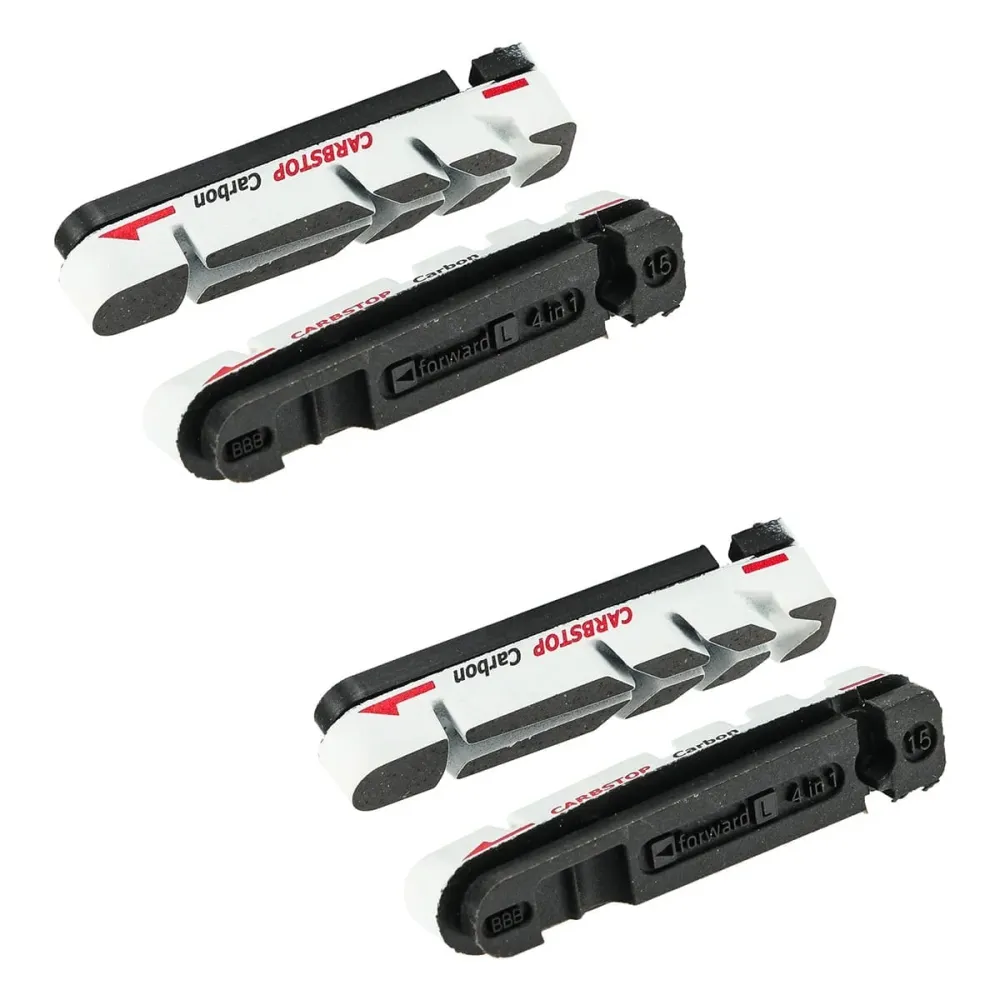 BBB CARBSTOP Universal Carbon Cartridge -luistimet pareittain
