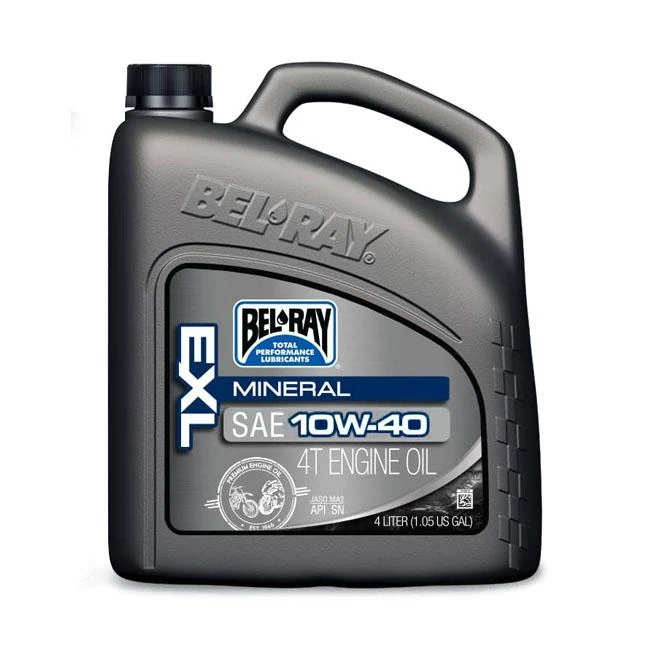 Bel-Ray EXL Mineral 4T Moottoriöljy 10W-40 4L 4L