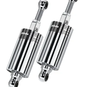 Bitubo HMG1 Twinshocks Adjustable: Spring Preload, Compression, Length, Black Spring