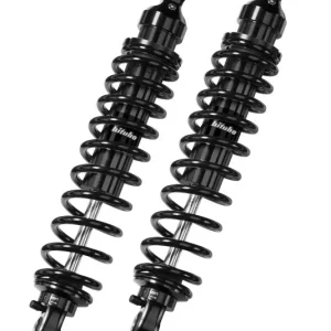 Bitubo WME0 Twinshocks Adjustable: Spring Preload, Rebound, Length 291mm, Dark Edition