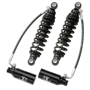 Bitubo Wmm Twinshocks, Adjustable: Spring Preload,Rebound,Compression Length 306mm, Dark Edition
