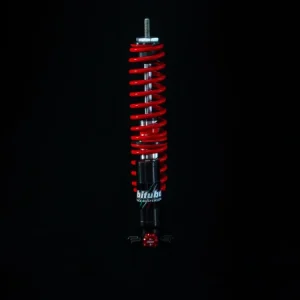 Bitubo YLV0 Monoshock Rear Adjustable: Spring Preload, Compression, Red Spring