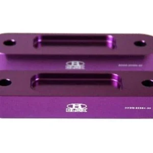 BLOX Honda S2000 Racing Front 20mm Thick Spacer Bump Steer Kit - Black (Lowered 1in and more)