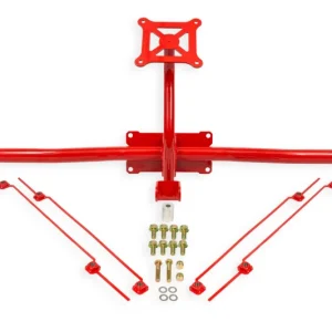 BMR 14-19 Chevrolet Corvette C7 Bolt-On Parachute Mount - Red