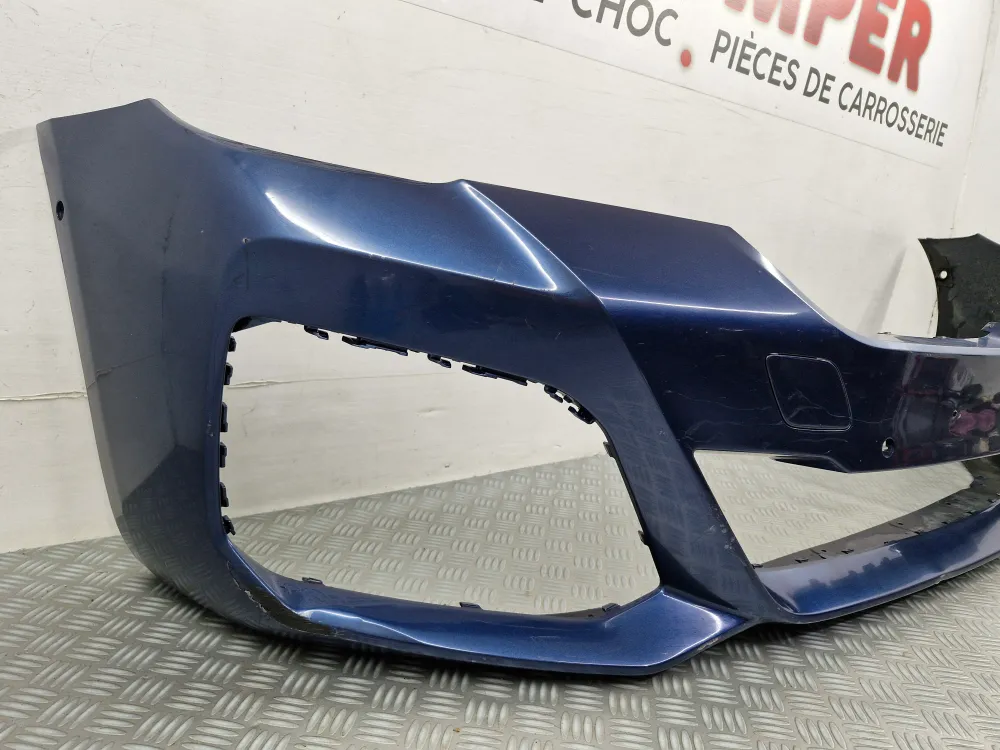 Etupuskuri BMW 5-sarja G30 / G31 Vaihe 2 M-paketti (alkaen 07/2020) – Alkuperäinen käytetty osa tutkien ja Park Assistin k...