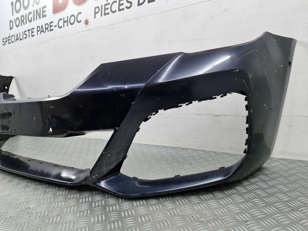 Etupuskuri BMW 5-sarja G30 / G31 Vaihe 2 M-paketti (alkaen 07/2020) – Alkuperäinen käytetty osa tutkien ja Park Assistin k...