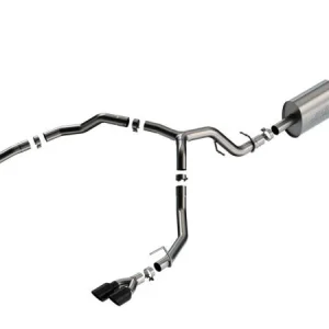 Borla 21-22 Chevy Tahoe 5.3L V8 2/4WD 4DR 3in/2.75in S-Type Cat-Back Exhaust w/ Black Chrome Tips