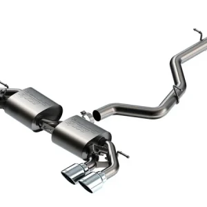 Borla 22-25 Volkswagen Golf R S-type Cat-Back Exhaust - Dual 4.5in Stainless Tips
