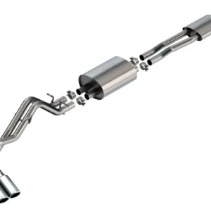 Borla 24-25 Ford Ranger XLT Side Exit S-type Exhaust w/ Chrome Tips