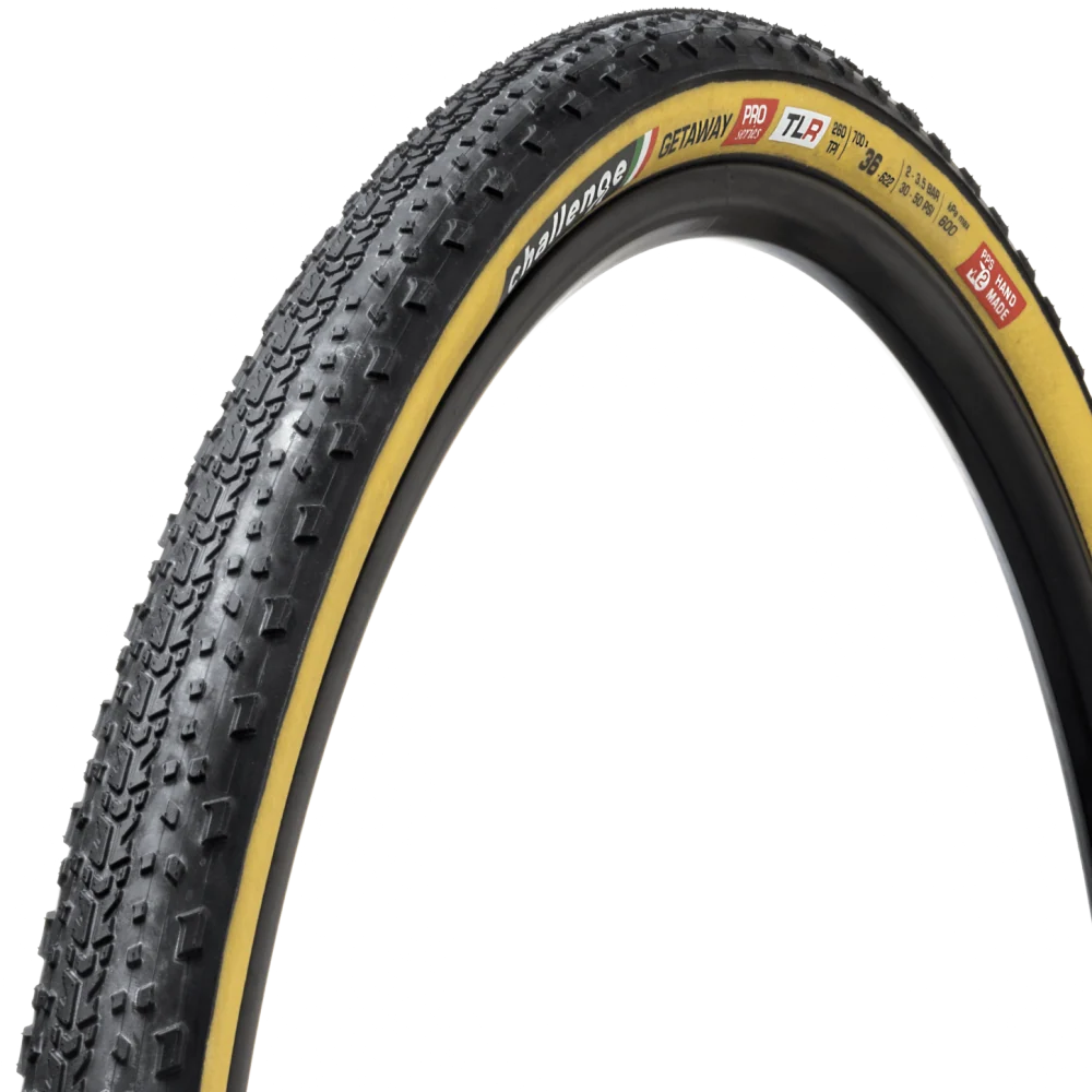 CHALLENGE OPEN GETAWAY 700x36c Tubeless Ready Beige -rengas