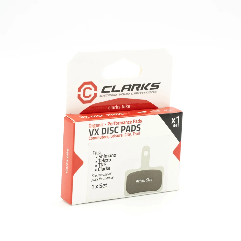 CLARKS Shimano B05S-RX B03S B01S Deore Tektro Orgaaniset tyynyt