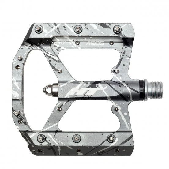 HT COMPONENTS EVO+ AE05 Camo Grey litteät polkimet