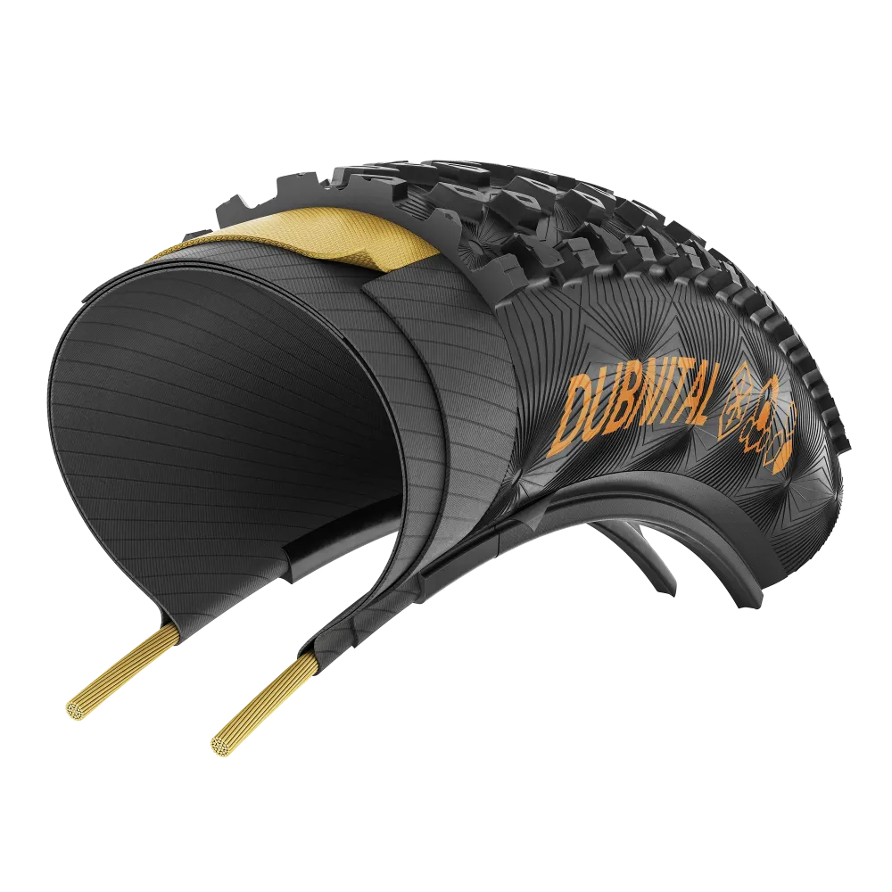 CONTINENTAL DUBNITAL Trail Grip 29x2.40 Tubeless Ready Soft Musta rengas