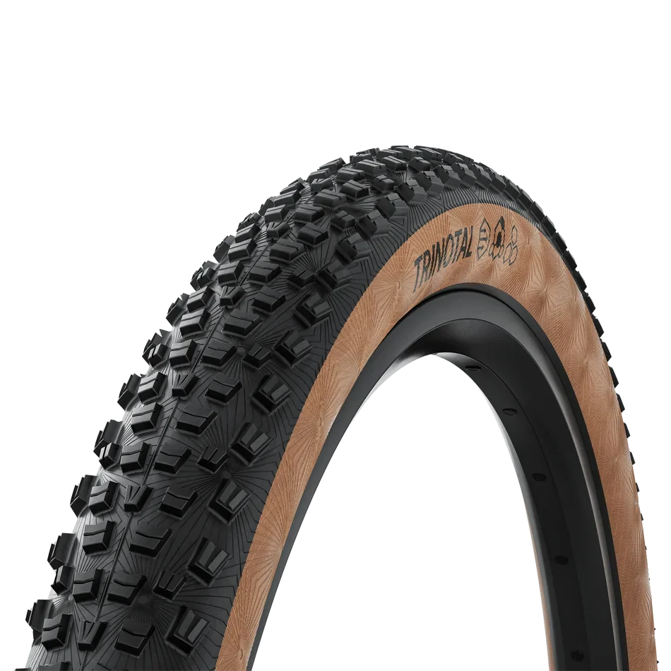 CONTINENTAL TRINOTAL Race Grip 29x2.40 Tubeless Ready Pehmeä ruskea rengas