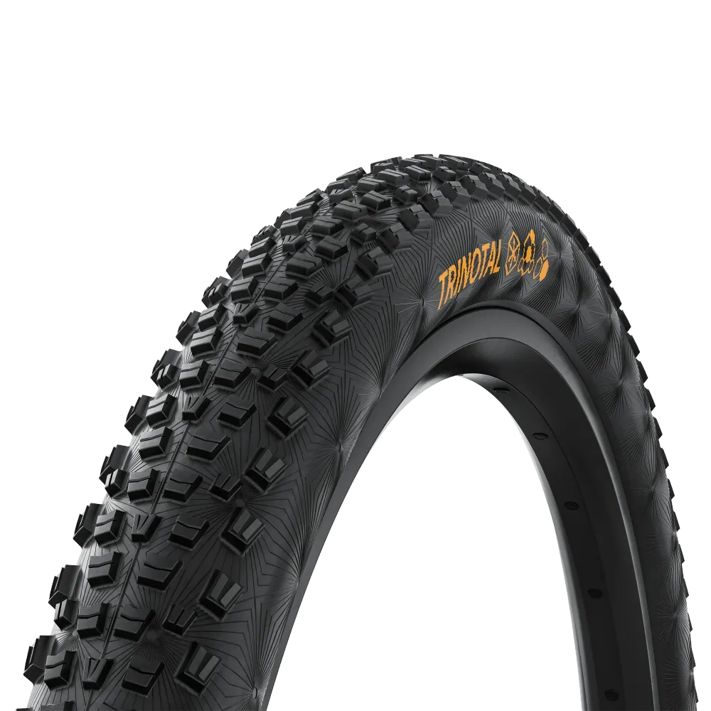 CONTINENTAL TRINOTAL Trail Grip 29x2.40 Tubeless Ready Soft Musta rengas