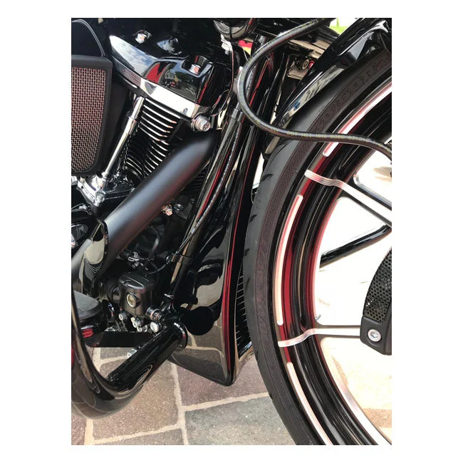 Cult-Werk Bug Spoiler Custom Kiiltävä musta Touring 17-22