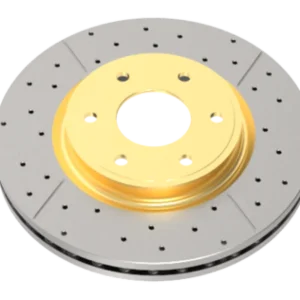 DBA 2018-Up Jeep Wrangler JL 2.2L TD & 3.6L V6 Gas Front Drilled & Slotted Street Series Rotor