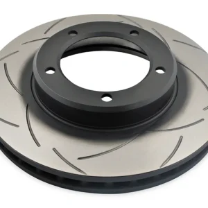 DBA 98-06 Toyota 70 Landcruiser (Reverse Mount) 4X4 Survival T2 Slotted Front Brake Rotor