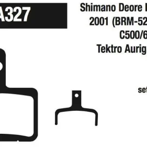 EBC CFA327 Shimano Deore Vihreä Jarrupalat