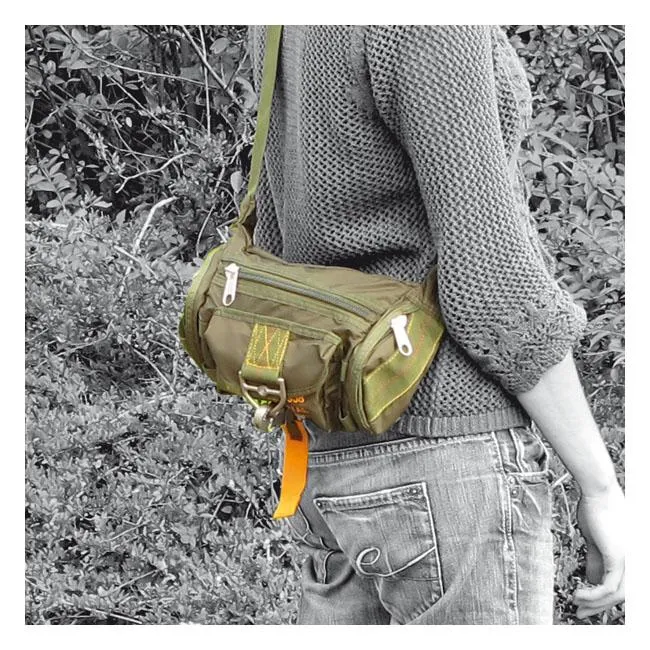 Fostex Army Parachute Hip Bag Green