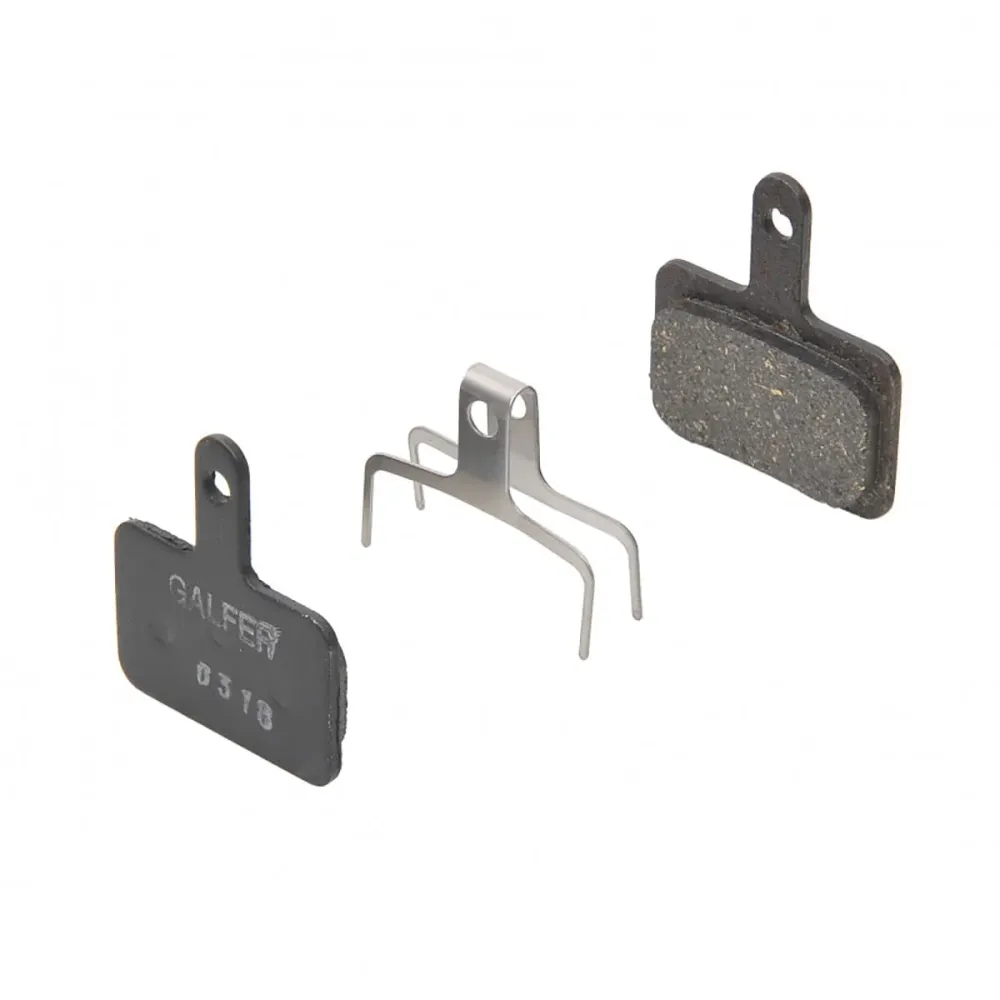 GALFER ROAD Shimano Deore puolimetalliset jarrupalat (B01S/B03S/B05S)