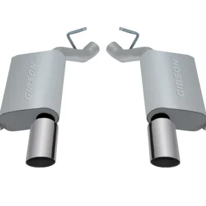 Gibson 11-18 Jeep Grand Cherokee Laredo 3.6L 2.25in Axle-Back Dual Exhaust - Stainless