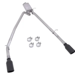 Gibson 2025 Ram 1500 3.0L I6 DOHC 2.5in Cat-Back Dual Split Exhaust - Black
