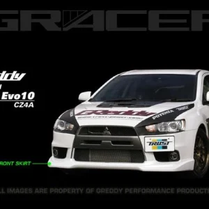 GReddy 08+ Mitsubishi Evolution X Urethane Front Lip Spoiler