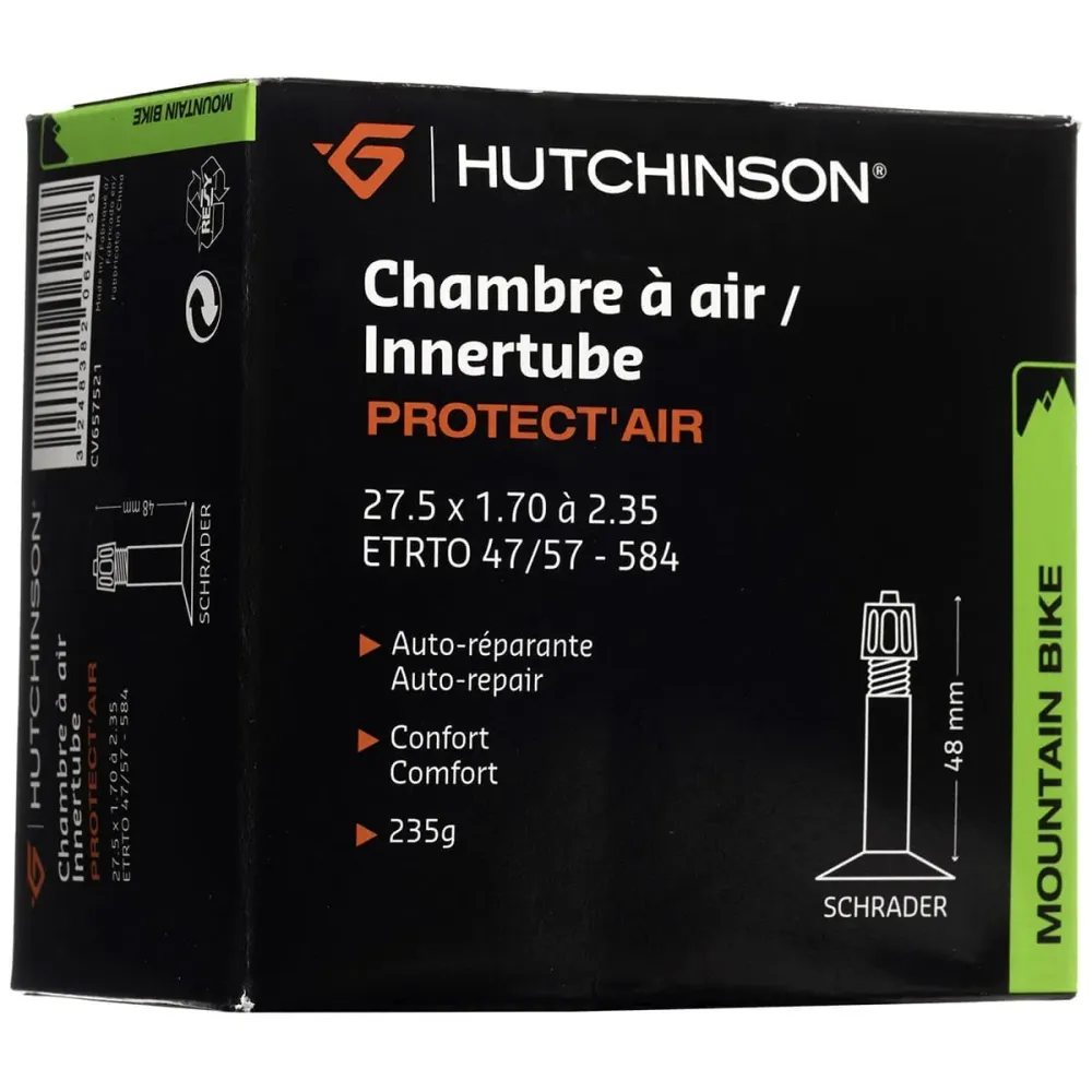 HUTCHINSON PROTECT'AIR sisäputki 27.5x 1.70 - 2.35 Schrader 48mm