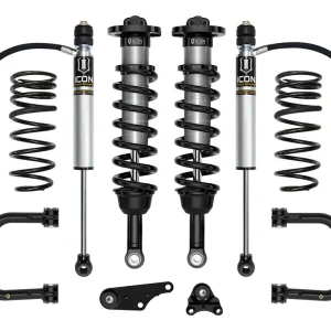 ICON 2024+ Toyota Tacoma 1.25in-3in Stage 3 Suspension System Tubular w/ Triple Rate Spring
