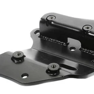 Innovative 88-91 Civic /CRX B-Series Black Steel Conversion AC Bracket (D-Series Sanden Compressor)