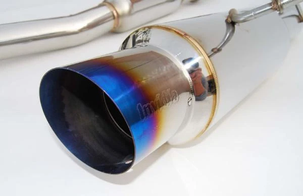 Invidia 02-07 WRX/STi 76mm N1 REGULAR Titanium Tip Cat-back Exhaust