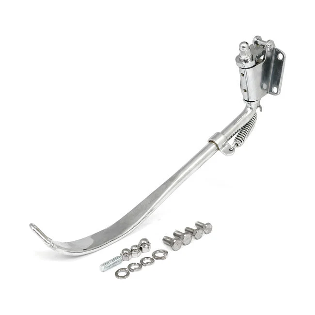 Jiffy Stand Kit Chrome FL, FX 37-86; Softail 84-88