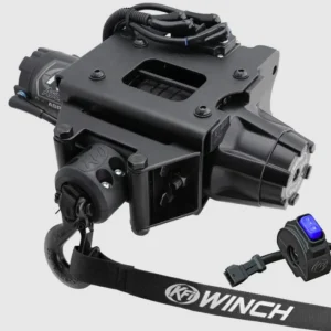 KFI Polaris ATV Plug-N-Play Winch 3500 lbs. - Synthetic Cable