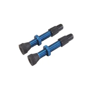 2 kpl VAR Presta-venttiilejä Alumiini 35 mm sininen