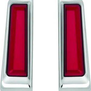 Kuryakyn Tracer L.E.D. Inserts Saddlebag Supports Chrome