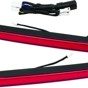 Kuryakyn Tracer Tour Pak Side Lights Red Lens