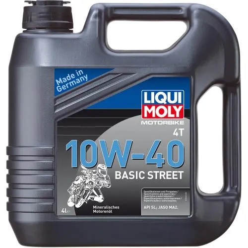 Liqui Moly Moottoriöljy 4T 10W-40 Basic Street 1L