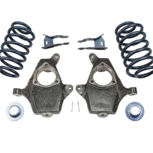 MaxTrac 07-14 GM C/K1500 SUV 2WD/4WD 3in/4in Lowering Spindle Kit