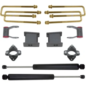MaxTrac 16-18 GM C1500 2WD w/Stamped Steel/Alum. Susp. 4in Rear Lift Kit