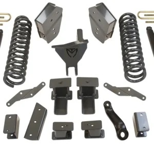 MaxTrac 17-19 Ford F-250/350 4WD 6in/2in MaxPro Coil Lift Kit w/Radius Arm Brkts & MaxTrac Shocks