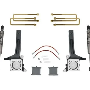 MaxTrac 07- 18 Toyota Tundra 2WD 6in/4in MaxPro Elite Spindle Lift Kit w/FOX Shocks