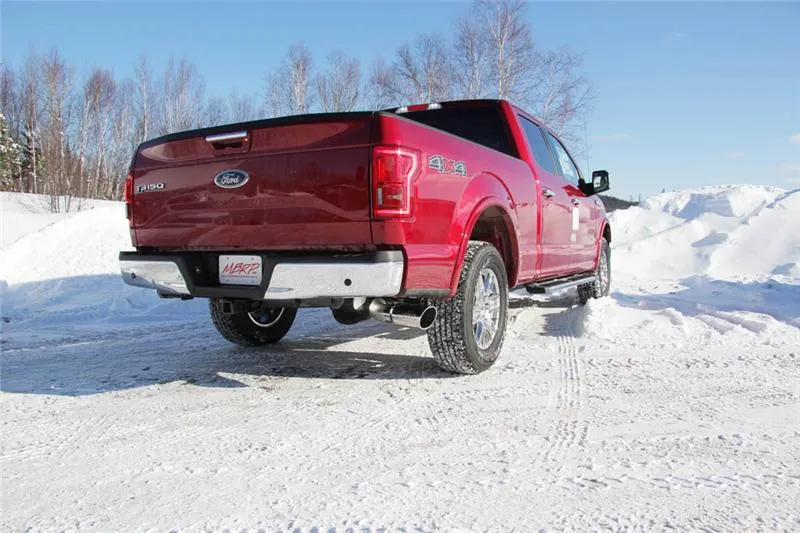 MBRP 2015 Ford F-150 2.7L / 3.5L EcoBoost 4in Cat Back Single Side T304 Exhaust System