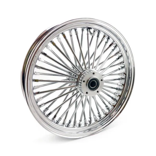 MCS Radial 48 Fat Spoke etupyörä 2.15 x 19" DF Kromi