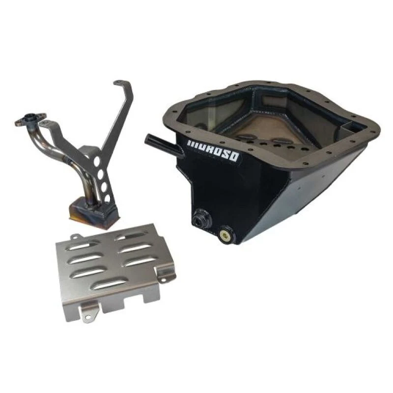 Moroso Subaru EJ20/EJ22/EJ25 Wet Sump 6qt 6-7/8in Deep Steel Oil Pan w/Pickup & Windage Tray