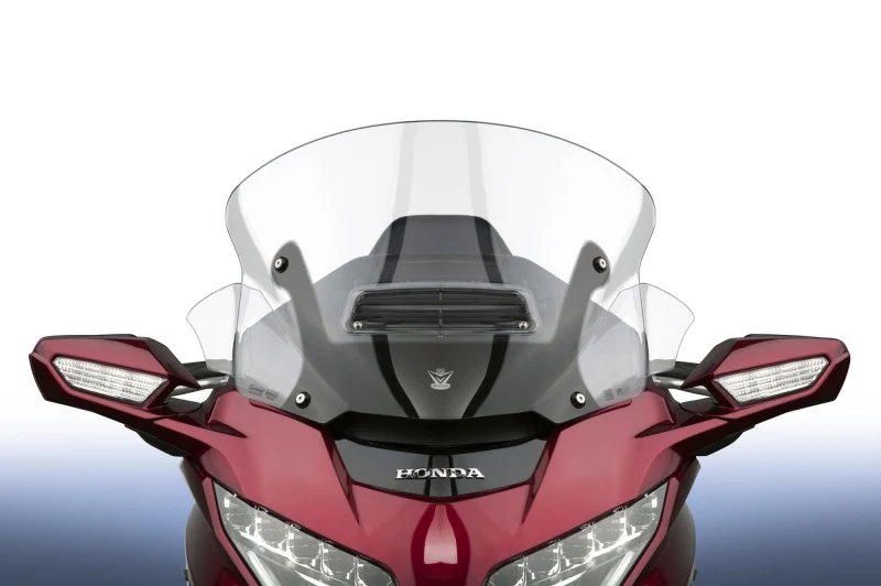 National Cycle 18+ Honda GL1800 Gold Wing Fairing Mount Wing Deflectors-Lt. Tint