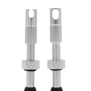 PEATY'S x Chris King MK2 Presta 42 mm Tubeless venttiilit (x2) Hopea (x2)