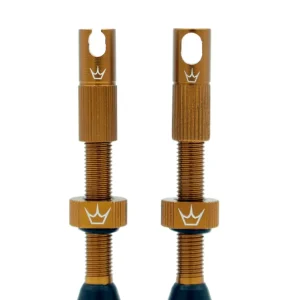 PEATY'S x Chris King MK2 Presta 60 mm Tubeless venttiilit (x2) Pronssi